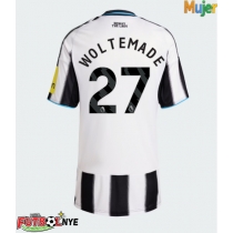 Camiseta Newcastle United Nick Woltemade #27 Primera Equipación para mujer 2025-26 manga corta